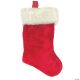 Morris SANTA STOCKING 16 IN RED PLUSH