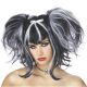 Morris WIG BAD FAIRY BLACK WHITE