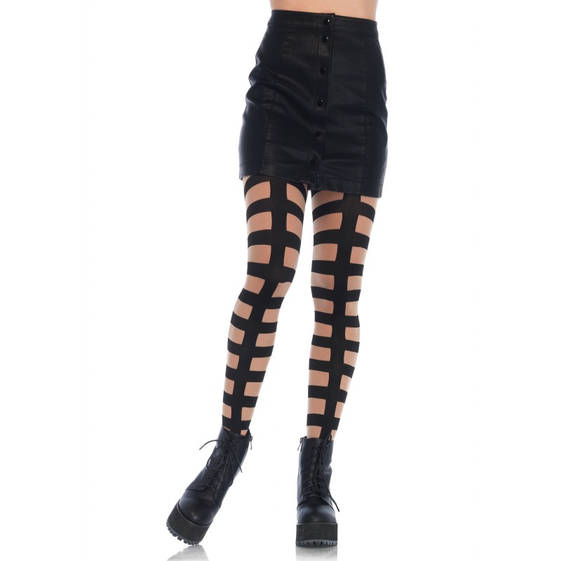 Caged in Illusion Tights One Size