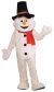 Forum Novelties Mens Plush Snowman Mascot Adult Costume, Multicolor, Standard