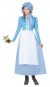 California Costumes Women's Pioneer Woman Costume, Blue/White, Large