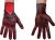 Red Ranger Adult Gloves-Standard