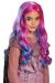 Women Audrey Wig Costume Accessory Pink