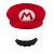 Mario Adult Hat & Mustache (One Size Adult)